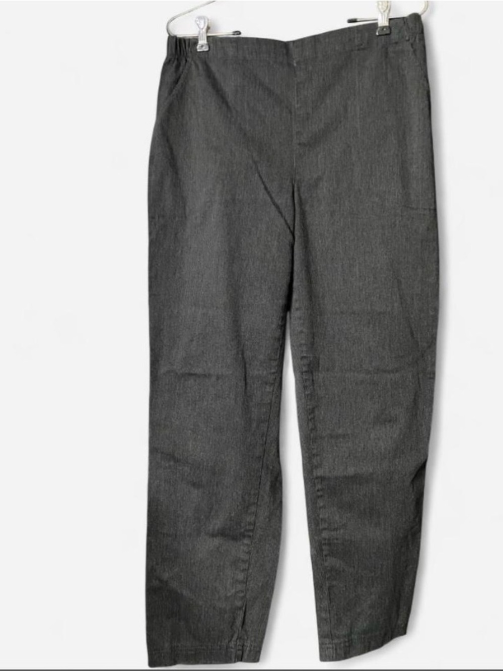 croft & barrow Men's Charcoal Gray Straight-Leg Pants